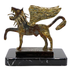 1970s Original Pal Kepenyes Lion Sculpture Signed