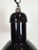 Bauhaus Industrial Black Enamel Pendant Lamp from Aeg, 1930s For Sale - Image 3 of 16