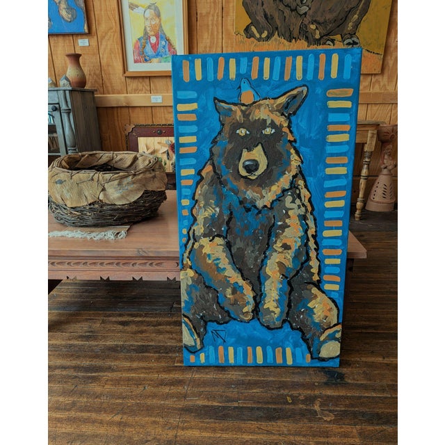The Bear and the Blue Bird, officially entitled "Blue Bird," is the creation of Mikel Davison (MD). It is new and unused....