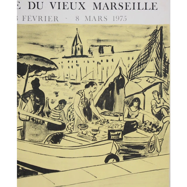 Vintage French Exhibition Poster after Yves Brayer, 1975 For Sale - Image 4 of 11