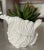 Vintage Coastal Chic Ceramic Conch Shell Cachepot Planter For Sale In Palm Springs - Image 6 of 10
