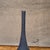 Contemporary Modernist Pottery Vase Dark Gray Horizontal Texture For Sale - Image 11 of 13