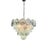 Contemporary Murano Glass Pendant Light in Blue and Smoky Tones from Justfurnituress SRL For Sale - Image 3 of 10