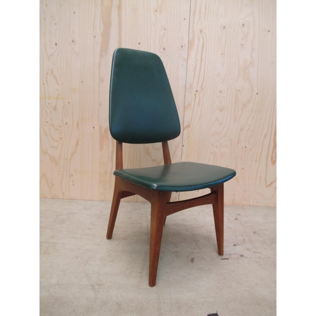 Mid-Century Modern Vintage Scandinavian Teak Dining Chairs by Bruk Sorheim for Sorheim Mill, Set of 4 For Sale - Image 3 of 7