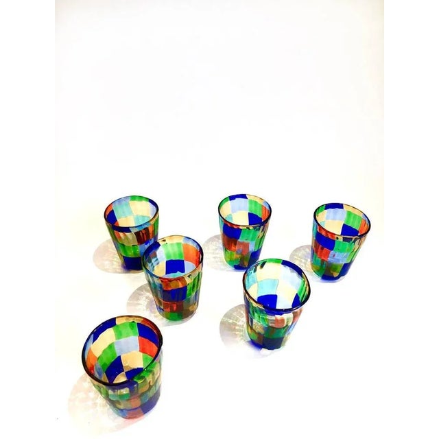 Fulvio Bianconi Glassware, 2004, Set of 6 For Sale - Image 17 of 18