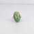 Signed Vintage Southwestern 14k Gold & Royston Turquoise Cabochon Cocktail Ring For Sale In Philadelphia - Image 6 of 16