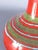 Modern Vintage Modernist Red Glazed Ceramic Vase, Italy, 1960s For Sale - Image 3 of 6