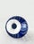 1980s Vintage Cobalt Blue Murano Glass Bowl with Abstract Animal Pattern, 1980s For Sale - Image 5 of 14