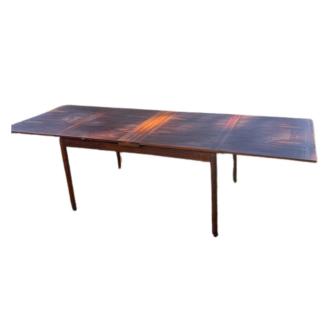 Mid-Century Modern Mid Century Modern (C1960) Swedish Rosewood Dining Table For Sale - Image 3 of 12