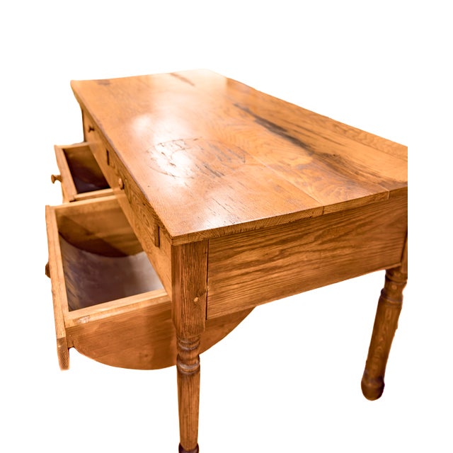 Early 20th Century Possum Belly Bakers Table For Sale - Image 4 of 11