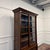 Wood Classic English Bookcase with Glass Sliding Doors For Sale - Image 7 of 14