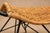 Brazilian Modern Rocking Chair in Metal, Wicker & Green Mohair by Carlo Hauner, 1950s For Sale - Image 16 of 18