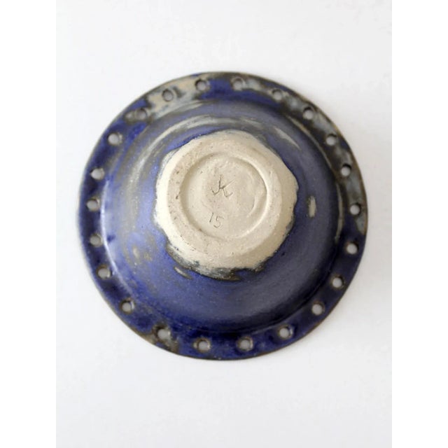 Vintage Studio Pottery Bowl For Sale - Image 10 of 10