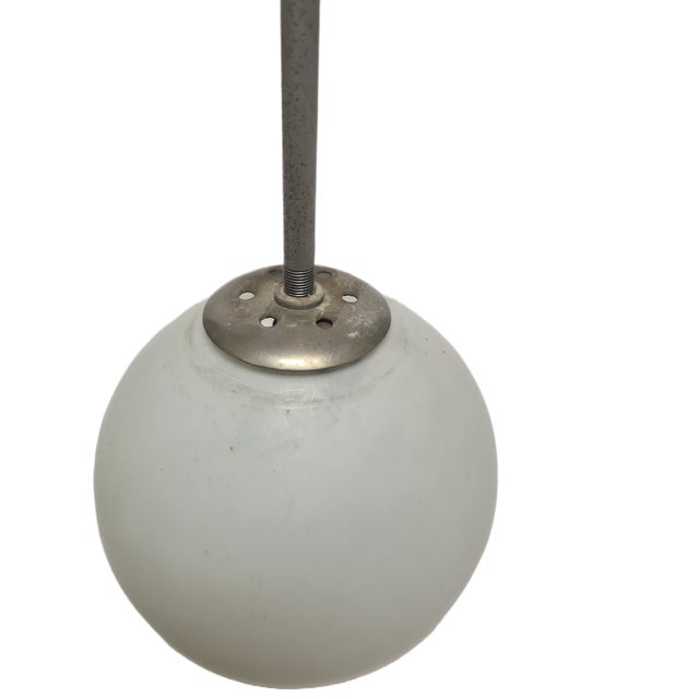 Art Deco Pendant Lamp, Poland, 1950s For Sale - Image 4 of 11