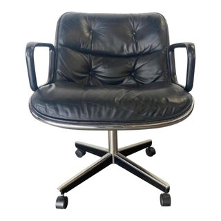 Vintage Knoll Charles Pollock Executive Chair For Sale