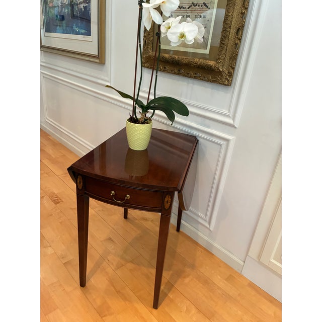 Vintage Hickory Chair Pembroke Table For Sale - Image 10 of 10
