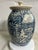 Blue 1988 Turn & Burn Seagrove Nc Hand-Carved Blue Stoneware Covered Jar For Sale - Image 8 of 11