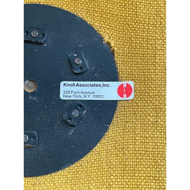 Eero Saarinen, for Knoll, “Tulip” Armchair in Yellow Upholstery, Circa 1960 - 1969- Set of 2 For Sale In San Francisco - Image 6 of 12