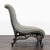 Elegant Vintage Lounge Chair With Tufted Upholstery and Ornate Legs For Sale - Image 4 of 6