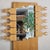 Wood Italian Blonde Wood ‘Scorpion’ Coat Rack with Mirror by Anonima Design For Sale - Image 7 of 11
