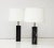 Metal 1960's Modern Walter Von Nessen Carrara Marble Table Lamps - a Pair For Sale - Image 7 of 12