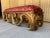 Gold 1970s Vintage Louis XIV Style Bench in Antiqued Gold For Sale - Image 8 of 9