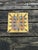 Vintage Nepalese Bagh Chal, Tigers & Goats Brass Board Game. The National game of Nepal. Pieces are stored inside the...