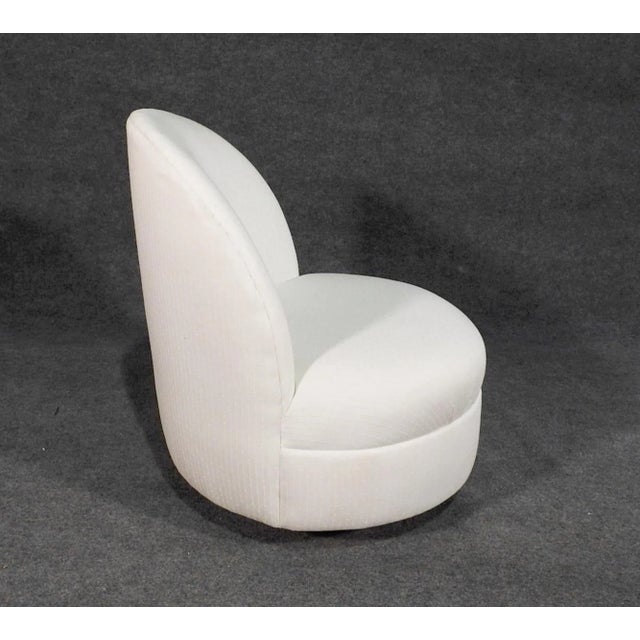 Mid-Century Modern Chair and Ottoman by Thomas Bille For Sale - Image 3 of 6