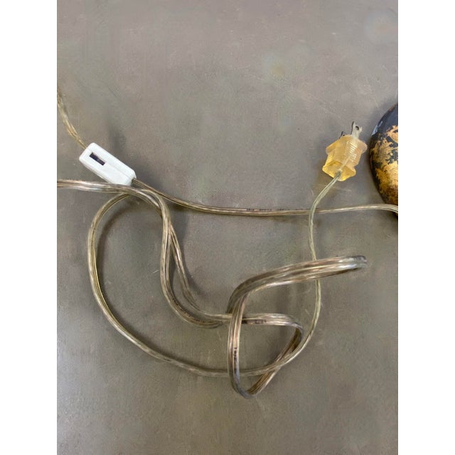 Vintage Maitland-Smith Candlestick Buffet Table Lamp For Sale - Image 9 of 10