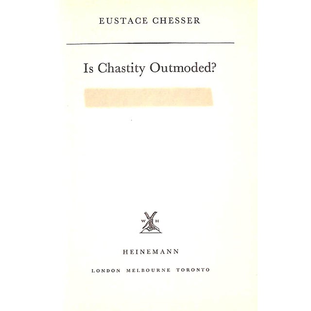 CHESSER, Eustace [122] pp. Heinemann 1960 7 1/2" x 5 1/8"