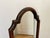 Brown Tall Narrow Antique Wooden Scallop Frame Mirror, France, 1920s For Sale - Image 8 of 13