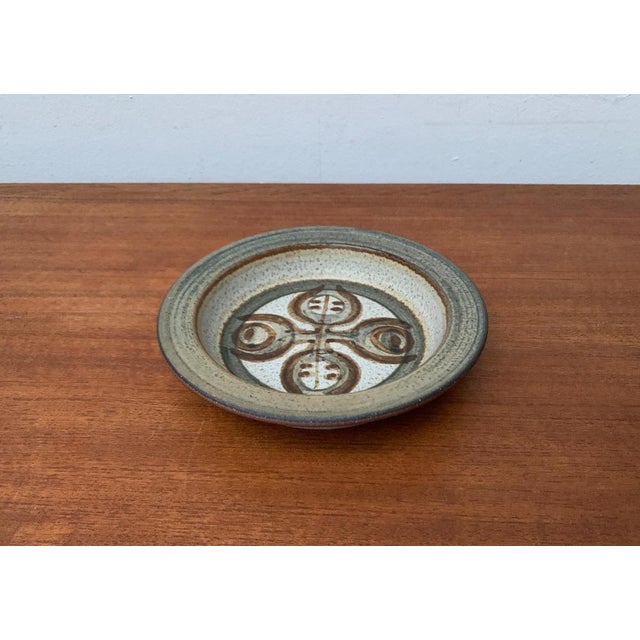 Mid-Century Danish Studio Pottery Bowl from Søholm, 1960s For Sale - Image 9 of 15