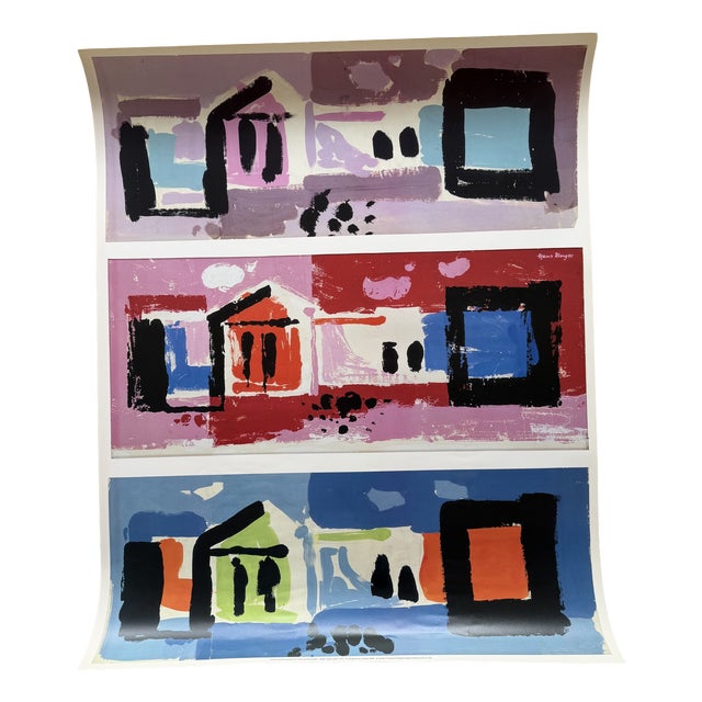 Hans Unger, Three Concept Artworks for Town House, 1959 / 2008, Print For Sale