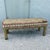 Late 20th Century Vintage Hollywood Regency Tufted Parsons Bennxh For Sale - Image 5 of 6