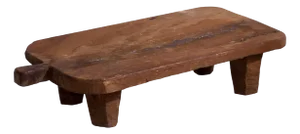 Antique Wood Coffee Table, 1900s