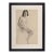 Graphite Female Nude Figure Study Drawing by Anne Neumark C. 1928 For Sale