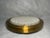 Mid-Century Modern Large Ice Glass Flush Mount Ceiling Lamp attributed to Doria Leuchten Germany, 1960s For Sale - Image 3 of 11
