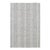 Dash & Albert by Annie Selke Melange Stripe Grey/Ivory Indoor/Outdoor Rug, 8' 6" x 11' 6" For Sale