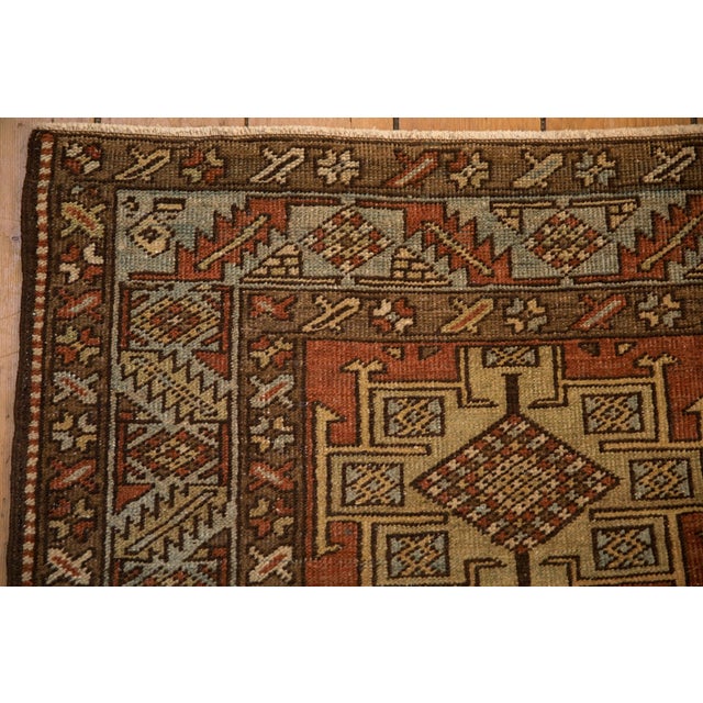 Vintage Distressed Heriz Rug Runner - 3' x 12'6" For Sale - Image 9 of 11