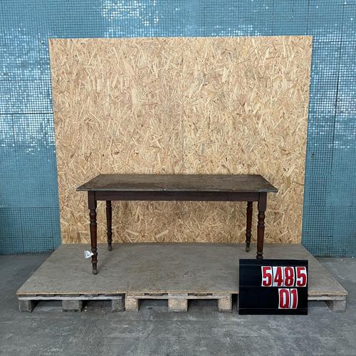 1950s Vintage Rectangular Dining Table, 1950s For Sale - Image 5 of 5