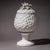 Lidded Pineapple Vases in Porcelain, 20th Century, Set of 2 For Sale - Image 4 of 7