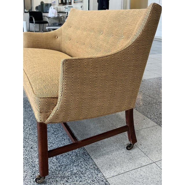 1940s Danish Modern Settee in the Style of Finn Juhl For Sale - Image 9 of 15
