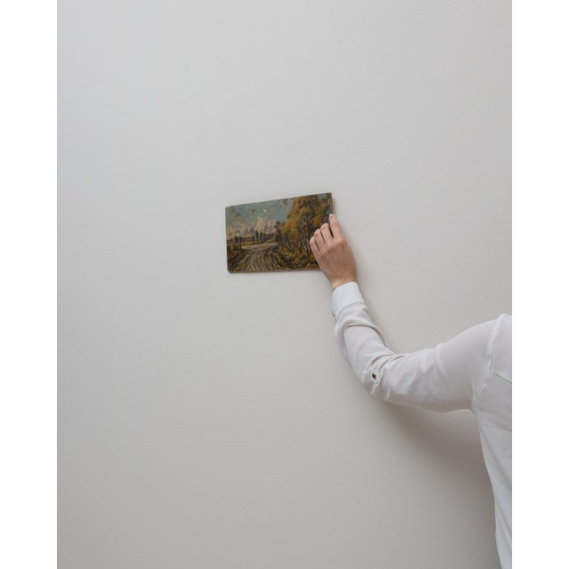 Mid 20th Century 20th Century Belgian Landscape Painting For Sale - Image 5 of 18