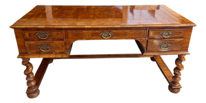 18th C Style Alfonso Marina Ebanista Writing Table Desk - Escritorio Piamonte