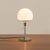 Silver Bauhaus WG24 Table Lamp by Wilhelm Wagenfeld, 1980s For Sale - Image 8 of 8