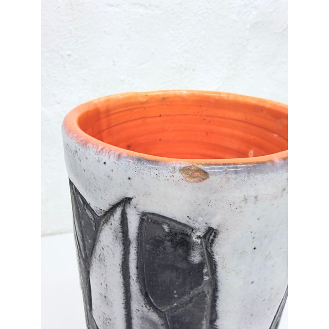 French Studio Ceramic Vase by Jacques Pouchain for L'Atelier Dieulefit, 1960s For Sale - Image 11 of 12