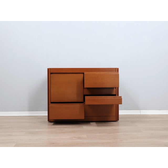 Designed by the visionary angelo mangiarotti in the 1970s, this "4d series" cabinet is more than just storage; it is a...