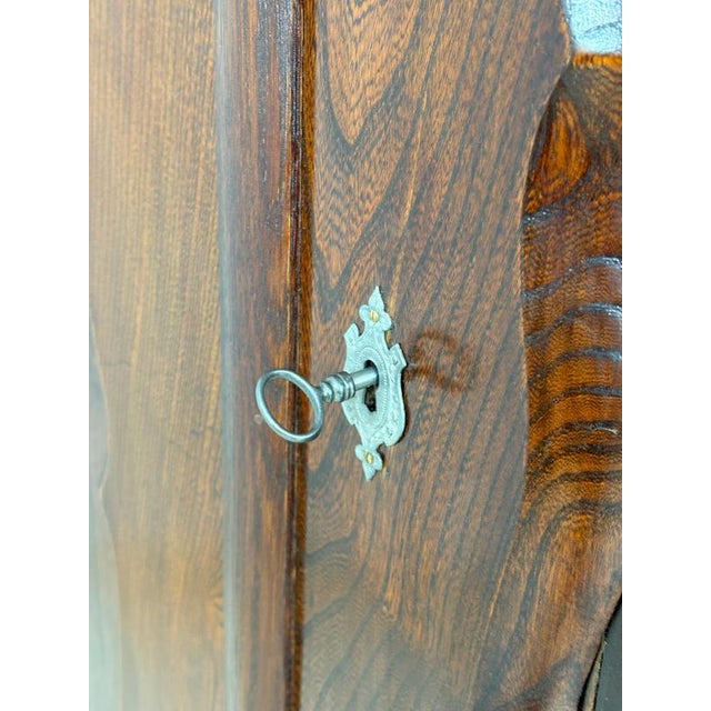 Antique Wardrobe in Oak, 1880 For Sale - Image 9 of 11