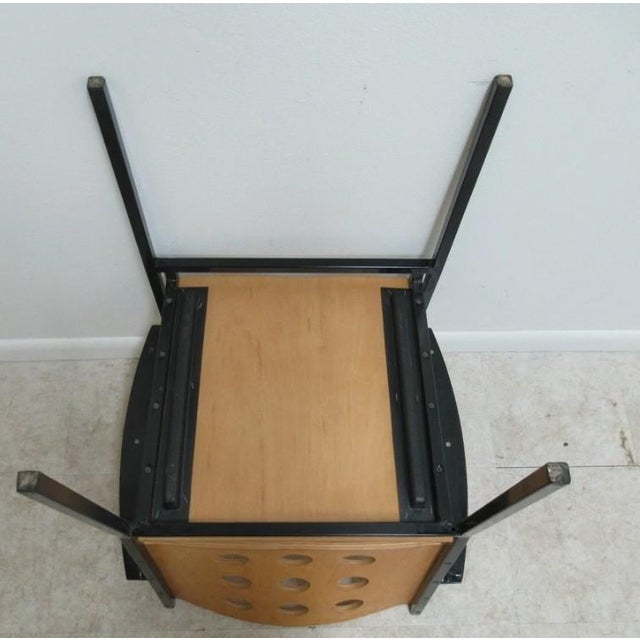 1990s Michael Graves Design Kron Prototype Stack Concept Armchair Round Pilon For Sale - Image 10 of 13