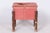 1920s Czech Art Deco Stool in Beech, 1920s For Sale - Image 5 of 8